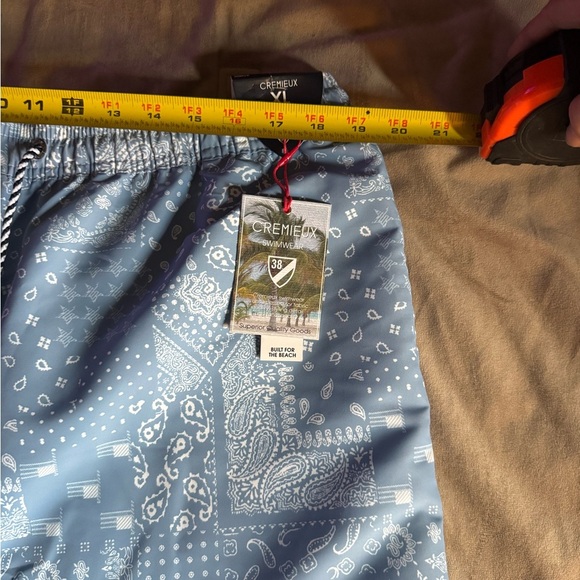 Daniel Cremieux Blue Swim Shorts - Picture 4 of 6